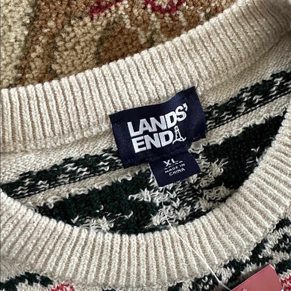 Land’s End Ugly Christmas Sweater - Picture 3 of 7